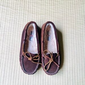 Minnetonka Brown Moccasins